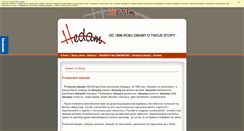 Desktop Screenshot of hedam.com.pl